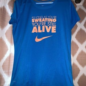 Nike workout tee